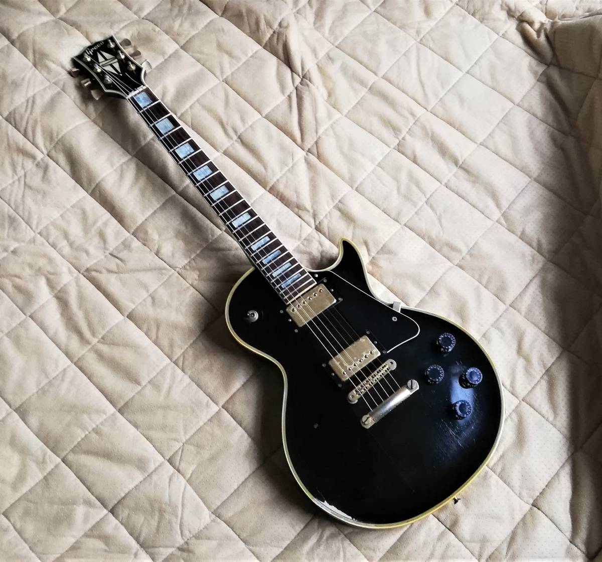 Greco EGC Les Paul Custom ハードレリック O切れ グレコ レスポール カスタム の画像1