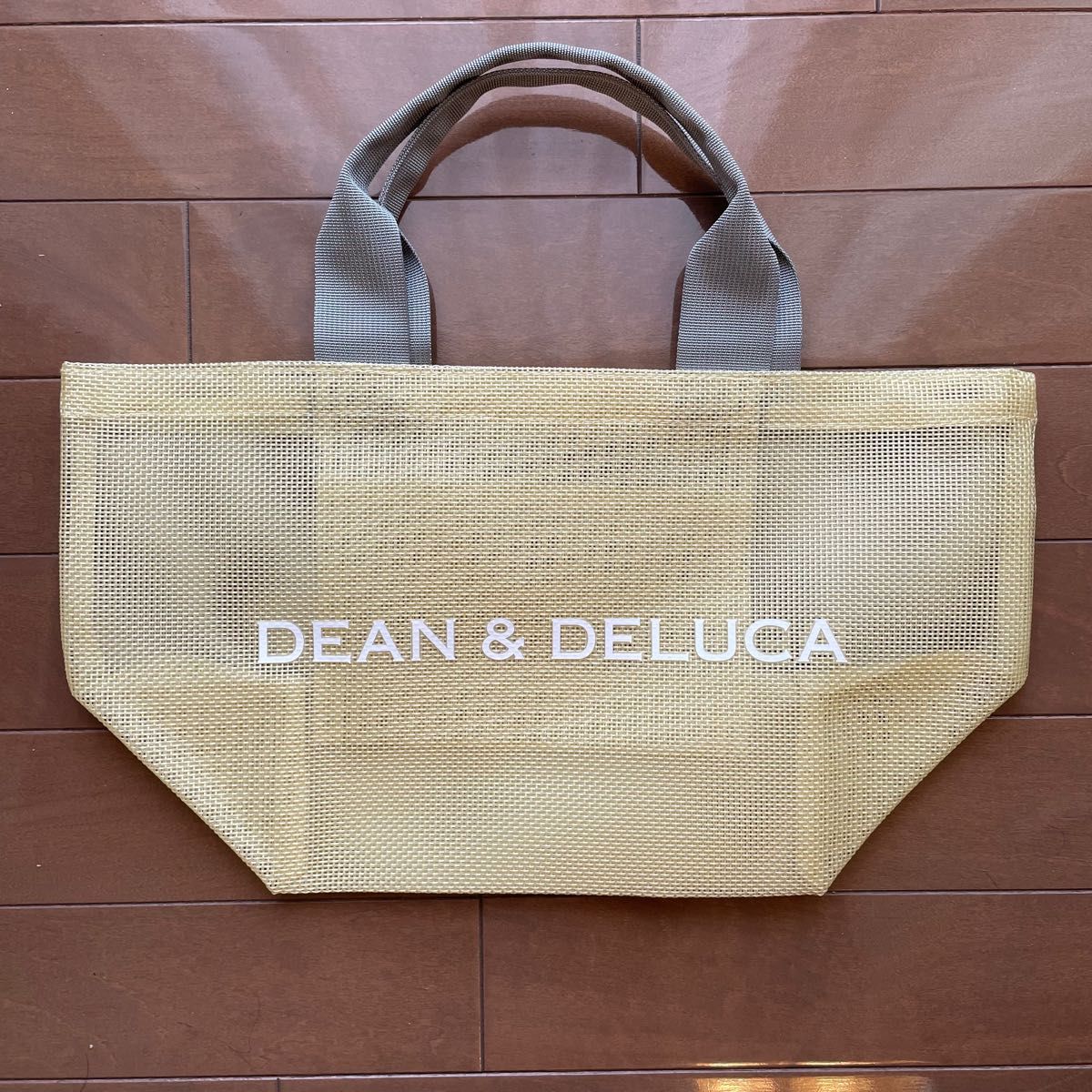 ☆1点限り！新品・未使用☆ DEAN&DELUCA メッシュトートバッグS シトラスイエロー