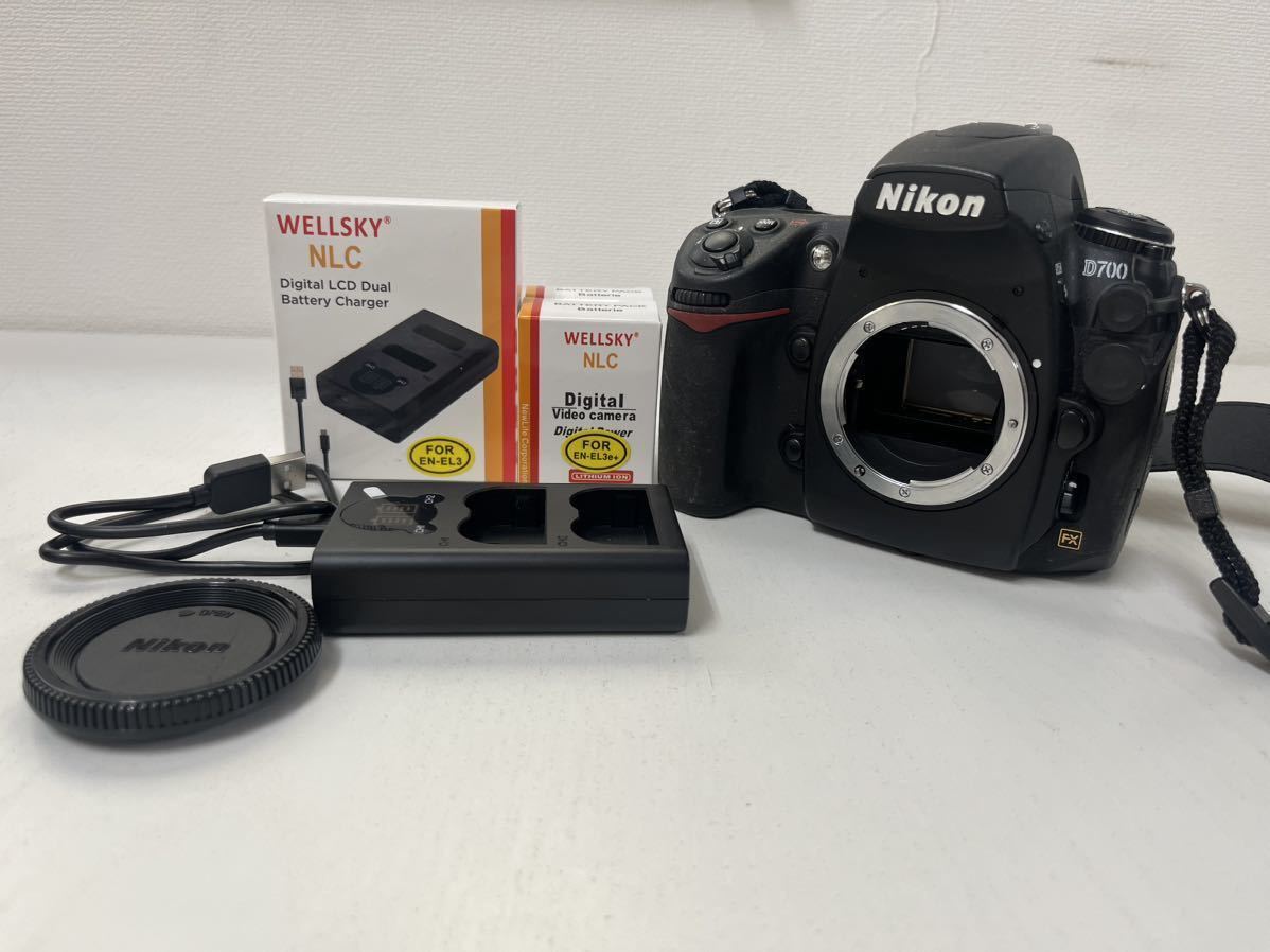 管115113 Nikon ニコン D700 FX デジタル一眼 ブラックボディ カメラ デジカメ