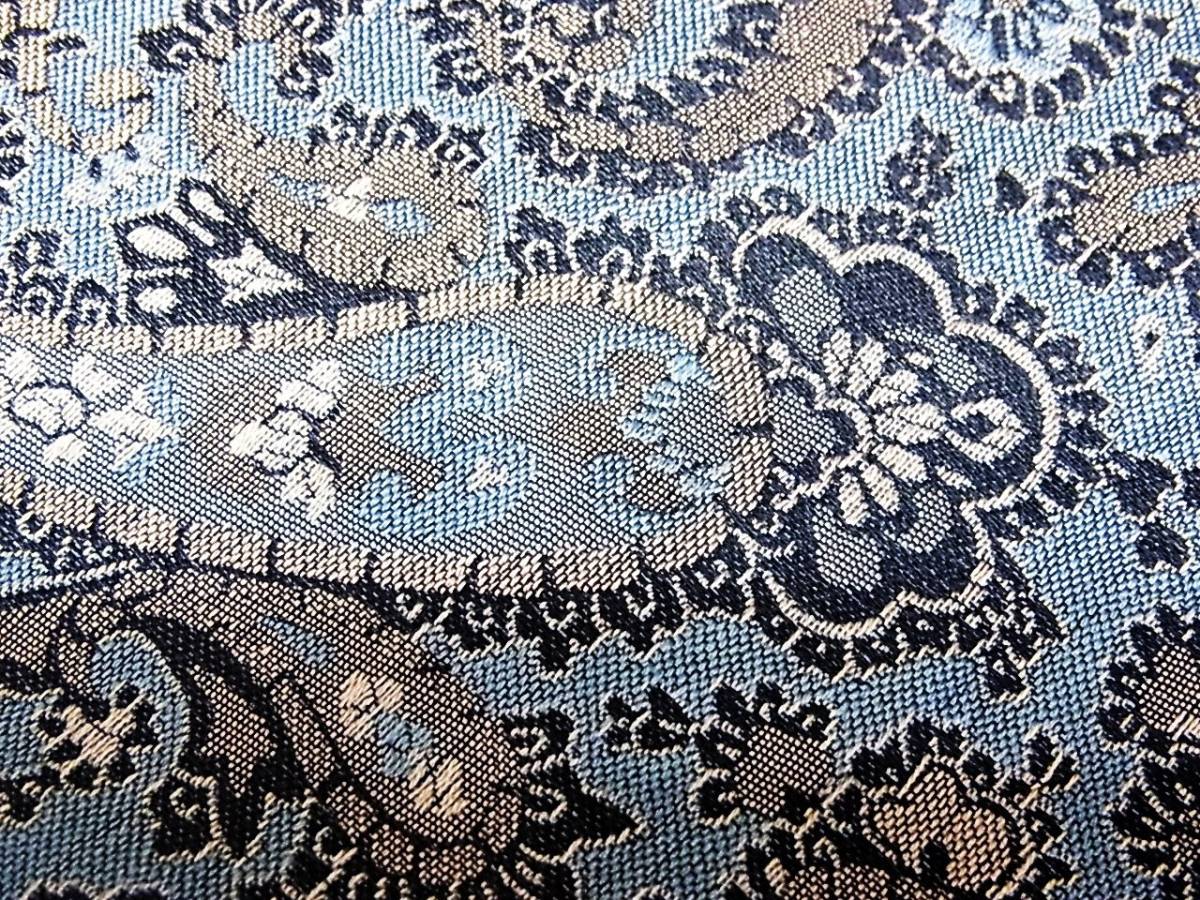 ☆♪★ＬA3312新品 【刺繍「シルク100」花・ペイズリー】ネクタイ★_画像2