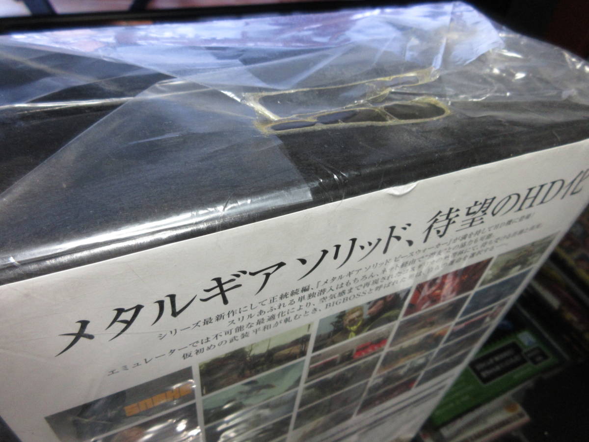 即決13000円送料込み XBOX360 メタルギアソリッド ピースウォーカー HD