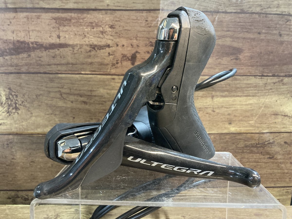 GX370 シマノ SHIMANO アルテグラ ULTEGRA ST-R8020 STIレバー 左右セット 2x11S ガリ傷ありの画像1