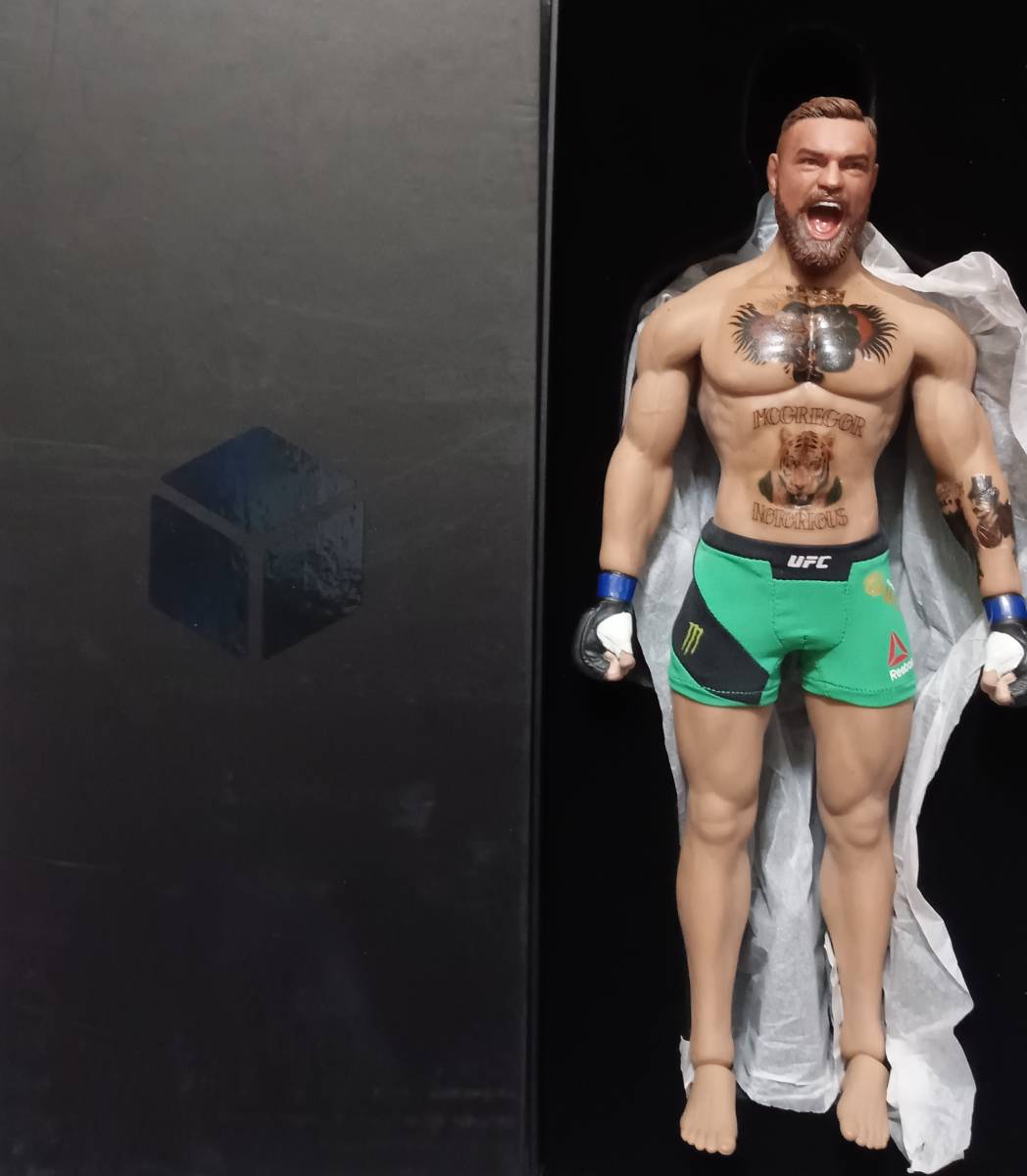 ☆新品 1/6 コナー・マクレガー 総合格闘家 UFC世界ライト級・フェザー級王者 アクションフィギュア シームレス素体 BLACKBOXの画像2