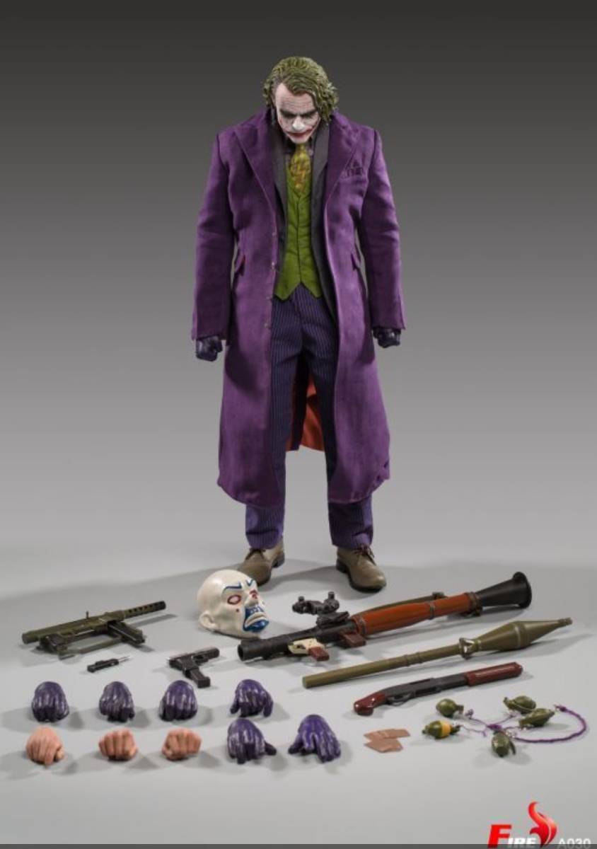 ☆新品 1/4 ジョーカー アクションフィギュア BATMAN JOKER ヒース