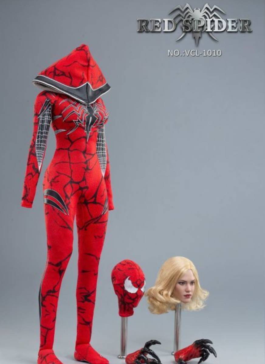 男の子向けプレゼント集結 ☆新品 1/6 VERYCOOL ※素体のないセットです。 女性アクションフィギュア用衣装 スパイダーマン スパイダーガール Spider Red 芸能人、タレント 男の子向けプレゼント集結 ☆新品 1/6 VERYCOOL ※素体のないセットです。 女性アクションフィギュア用衣装 スパイダーマン スパイダーガール Spider Red 芸能人、タレント