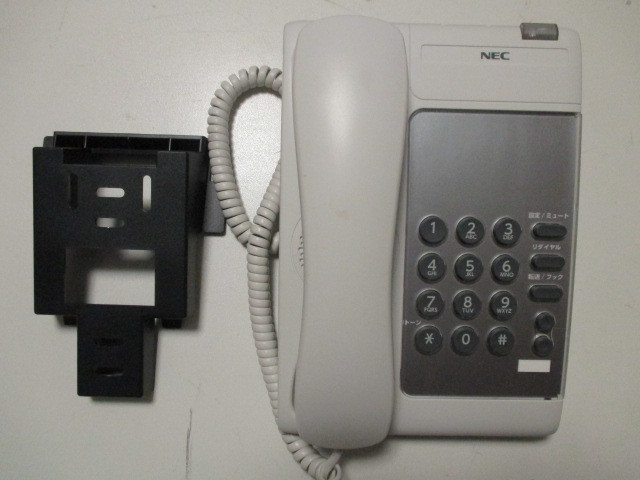クラシック NEC 壁掛け用品付き G3 DT210 単独電話機 DTL-1-1D(WH) NEC