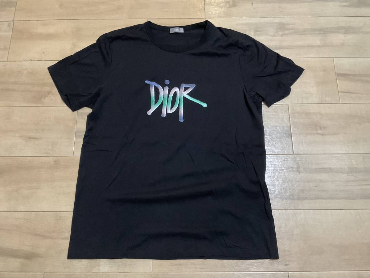 Dior Stussy Tシャツ 極美品 サイズXXL Made in Italy ディオール