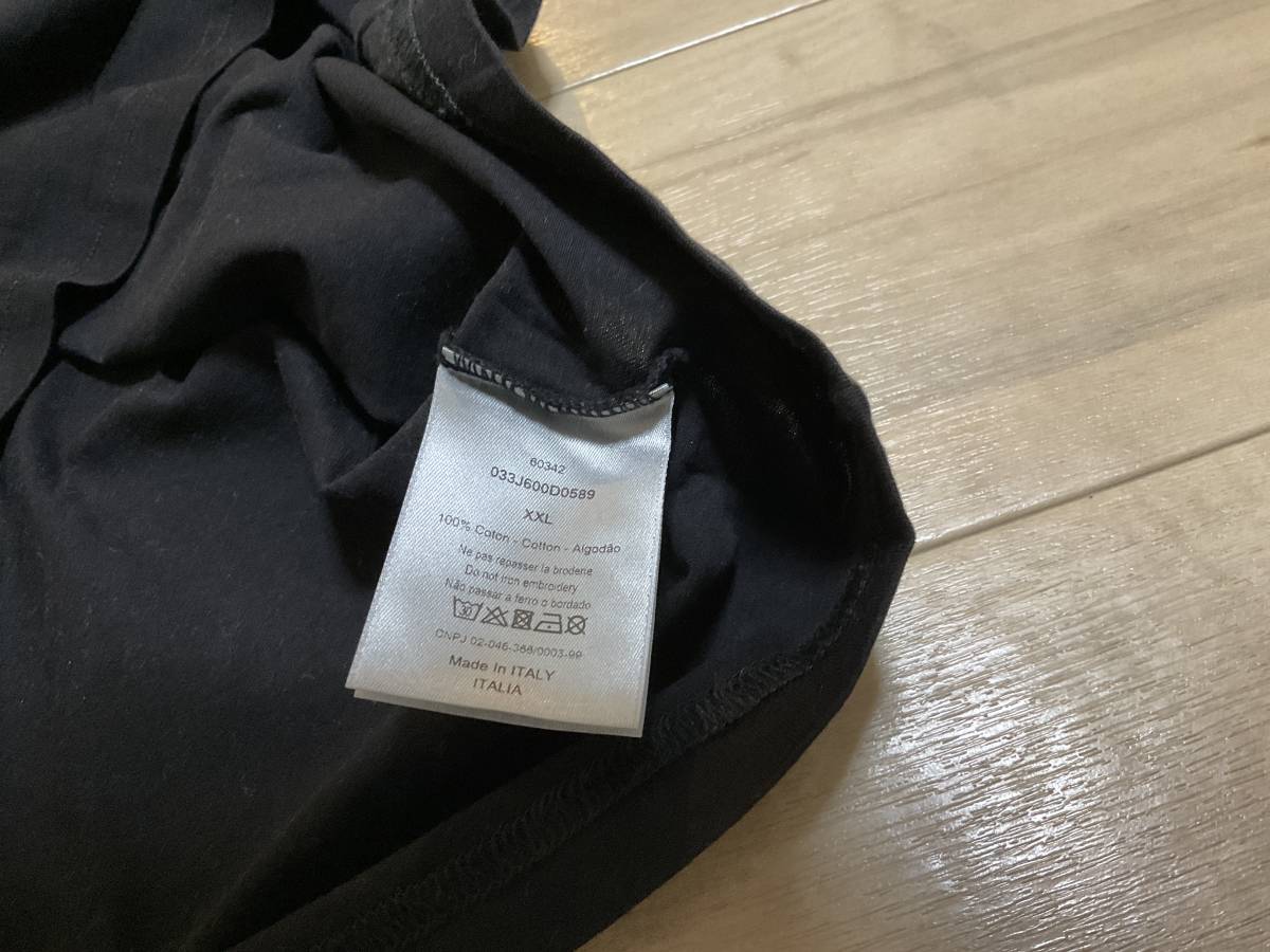 Dior Stussy Tシャツ 極美品 サイズXXL Made in Italy ディオール