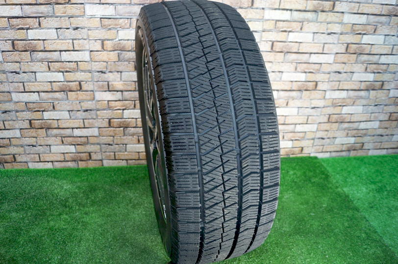 超美品★傷無し BROOK 6.5J+53 5H114.3★85~90%山残★ スタッドレス BS VRX2 215/55R17 エスティマ オデッセイ ヴェゼル 等_画像8