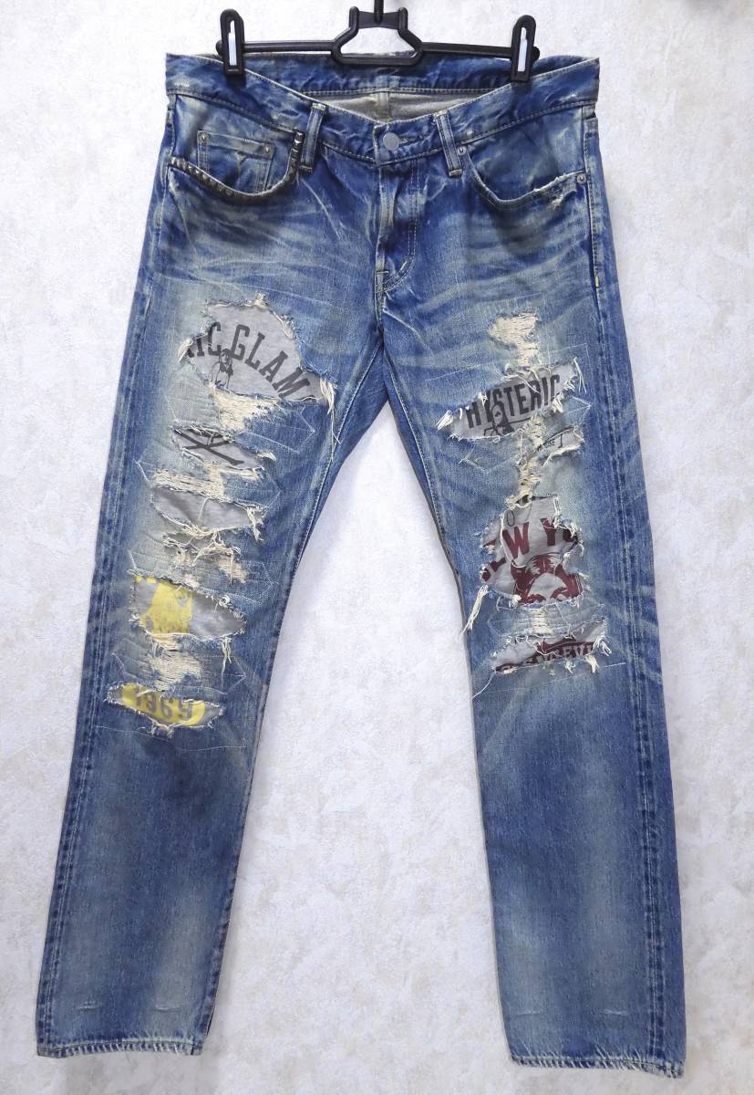 キムタク着 同型同色 HYSTERIC GLAMOUR ヒステリックグラマー CPR加工