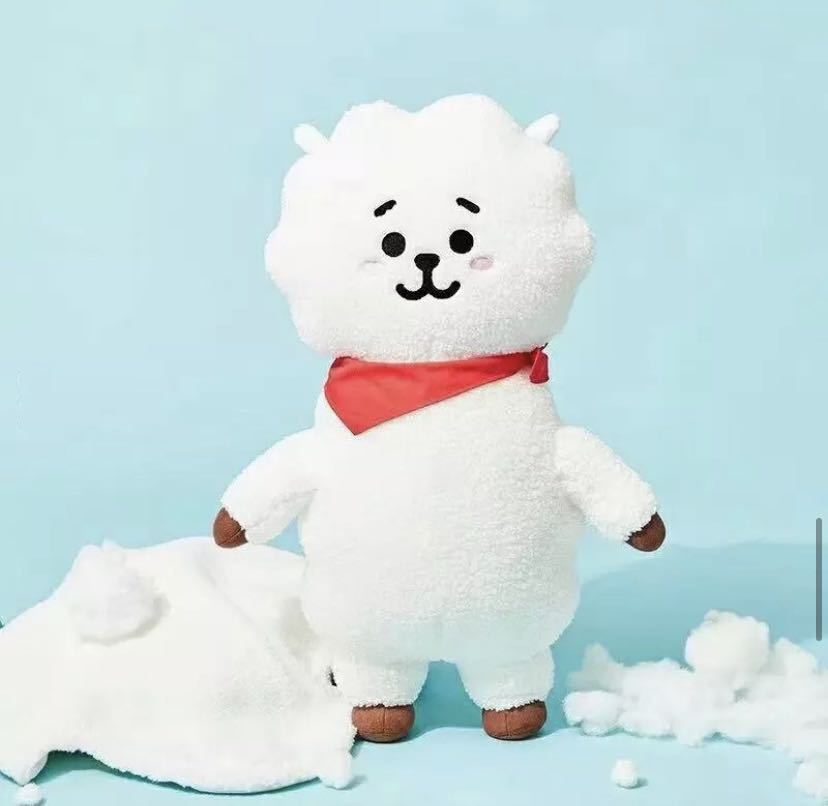 9800円スタート！オークション設定！新品♪正規品！海外限定品!BTS♪BT21♪RJ！スタンディングドール!メガジャンボ！PLUSH DOLL♪_画像4