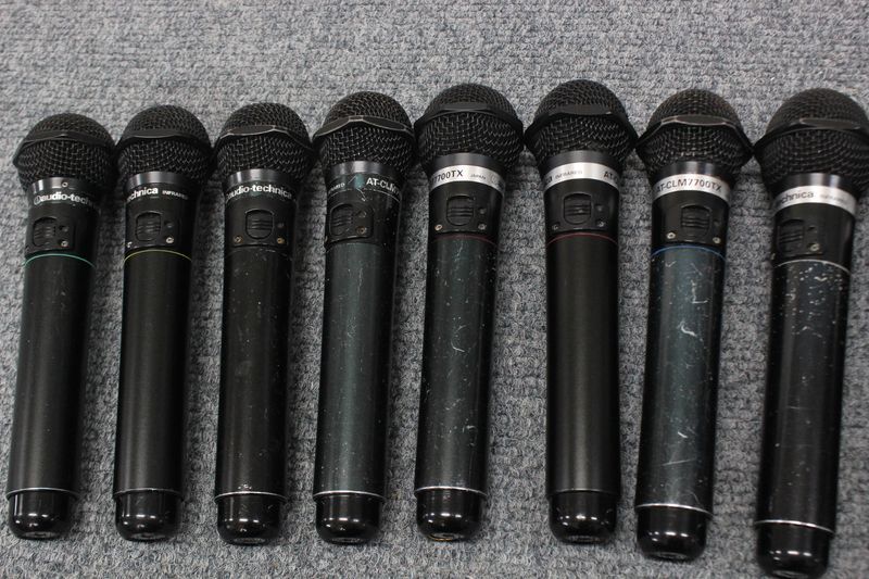 ◎P5848)ジャンク audio-technica マイク AT-CLM7700TX AT-CLM7000TX