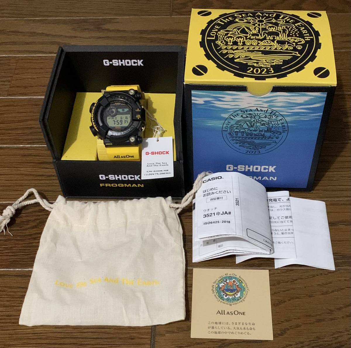 おすすめ フロッグマン G-SHOCK GW-8200K-9JR FROGMAN イルクジ CASIO