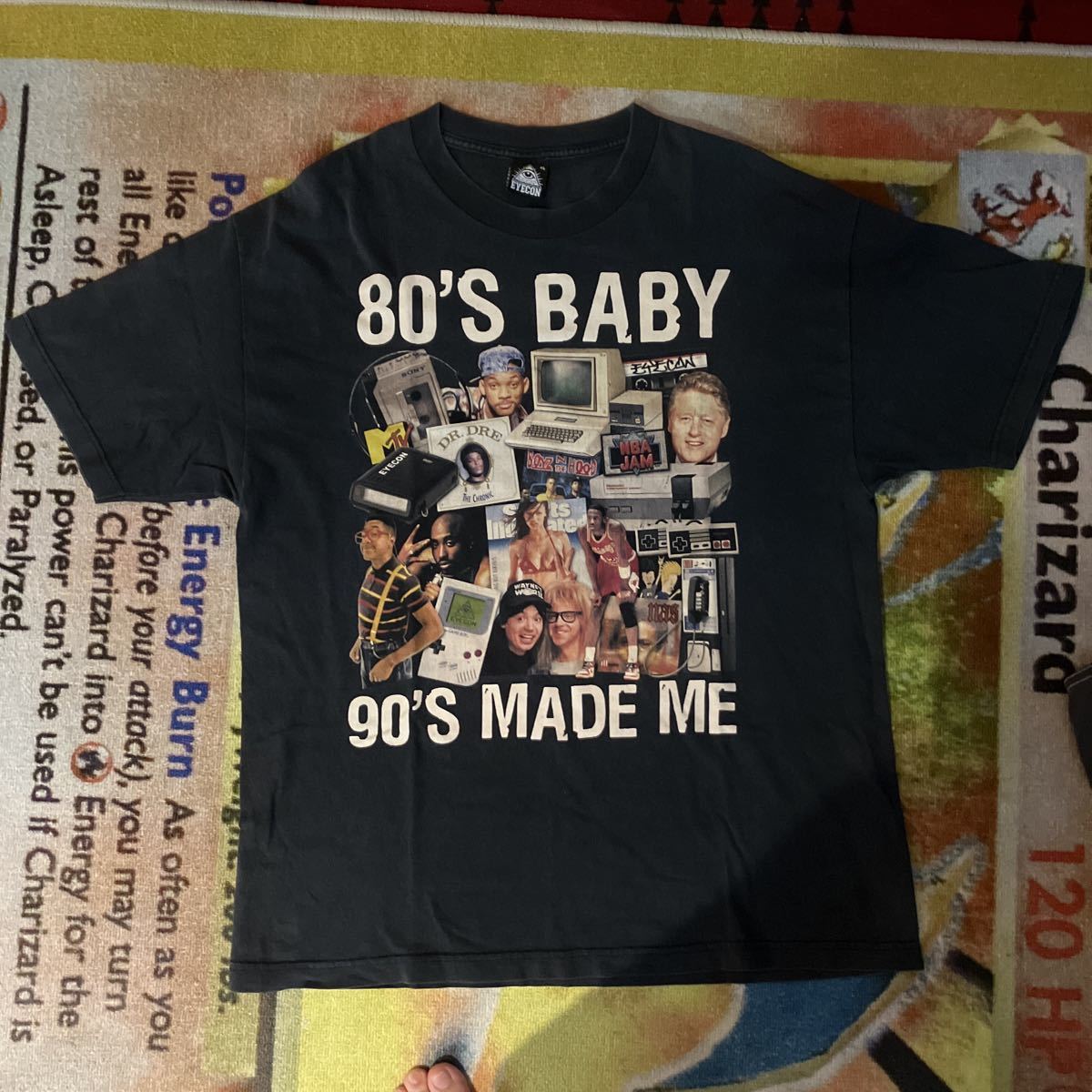 ラップ　アニメ 80s 90s ヴィンテージ　Tシャツ XL EYECON