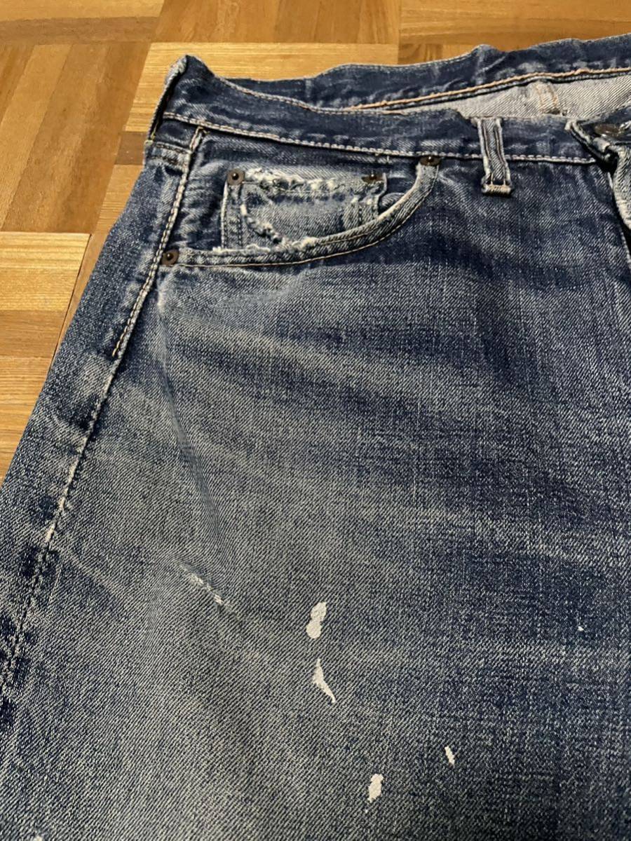 希少☆501 XX 最終モデル オリジナル ビンテージLEVI'S 60s ウエスト