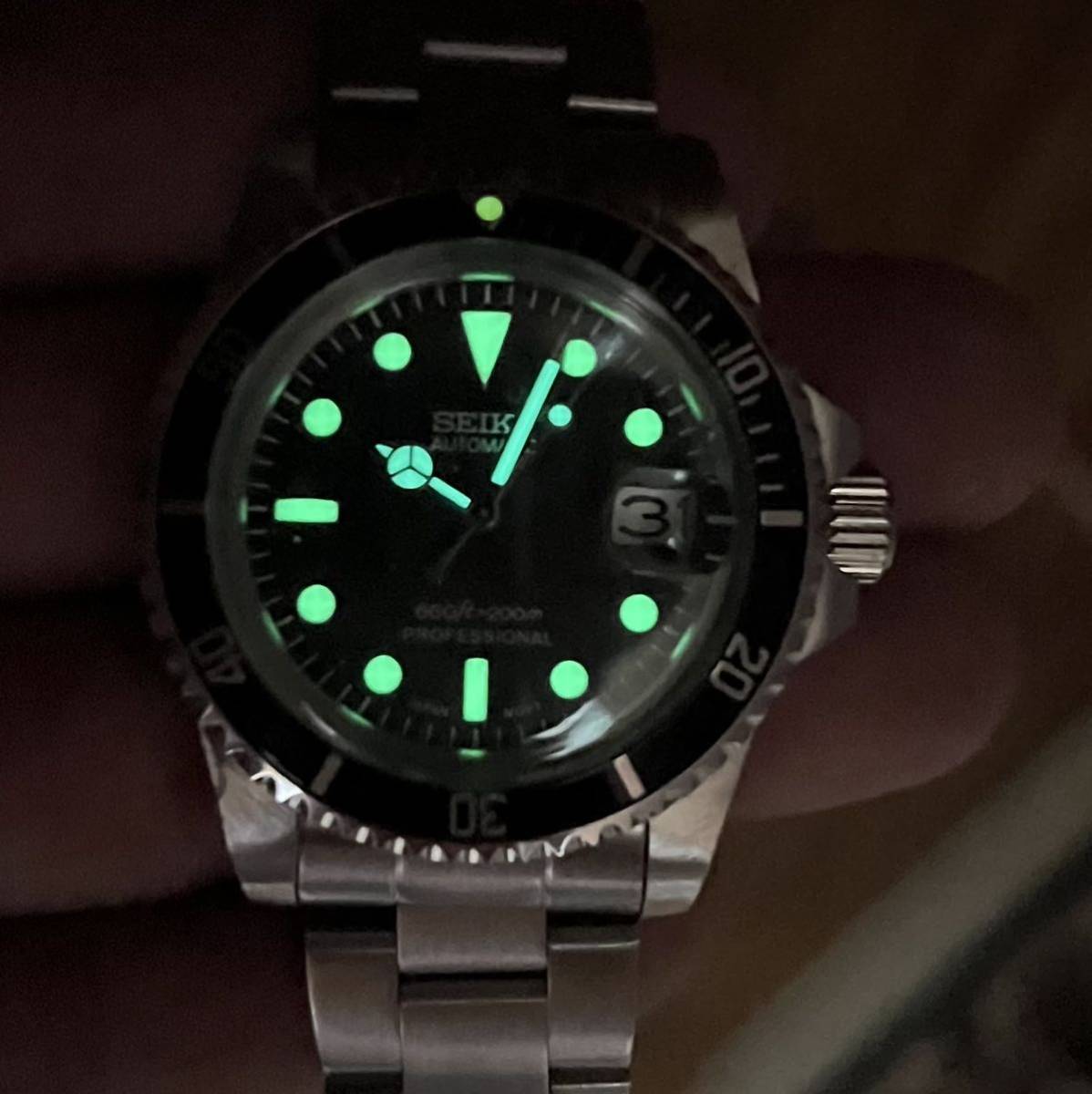 SEIKO MOD/ NH35搭載/ カスタム /自動巻 手巻き /seikomod SEIKO MOD/ NH35搭載/ カスタム /自動巻 手巻き /seikomod