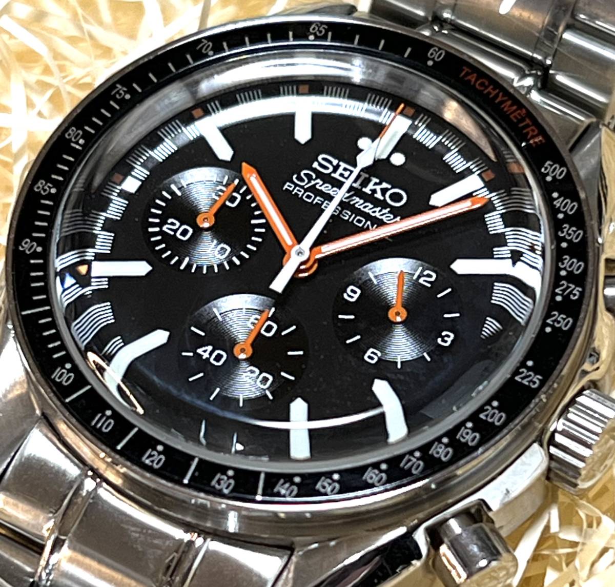 SEIKO MOD /カスタム /VK63 クォーツ/ ブラック /クロノグラフ SEIKO MOD /カスタム /VK63 クォーツ/ ブラック /クロノグラフ