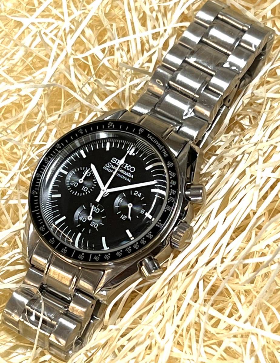 SEIKO MOD /カスタム /VK63 クォーツ/ ブラック /クロノグラフ SEIKO MOD /カスタム /VK63 クォーツ/ ブラック /クロノグラフ