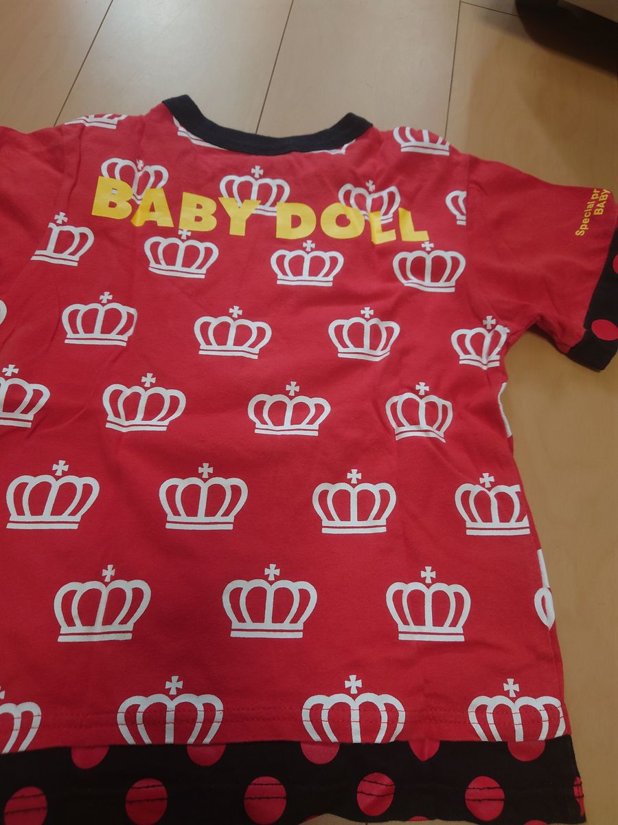 BABYDOLL女児半袖Ｔシャツ