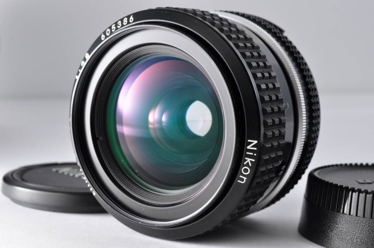 日本限定 Ai Nikon Nikkor レンズ #EE11 MF ワイドアングル f/2.8 28mm