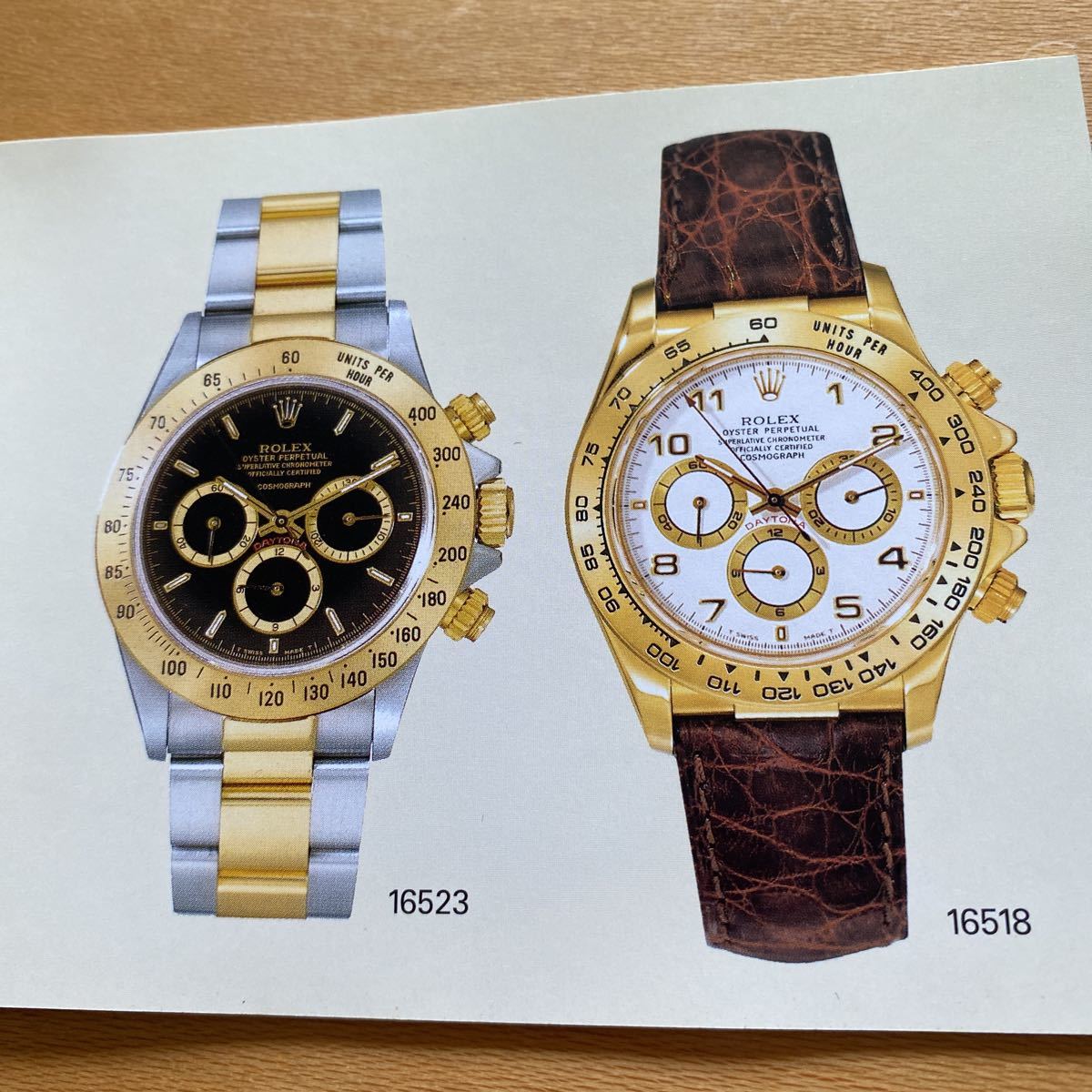 006【超希少必見】ロレックス デイトナ冊子 1998年度版 ROLEX COSMOGRAPH DAYTONA 逆6 段落ち_画像5