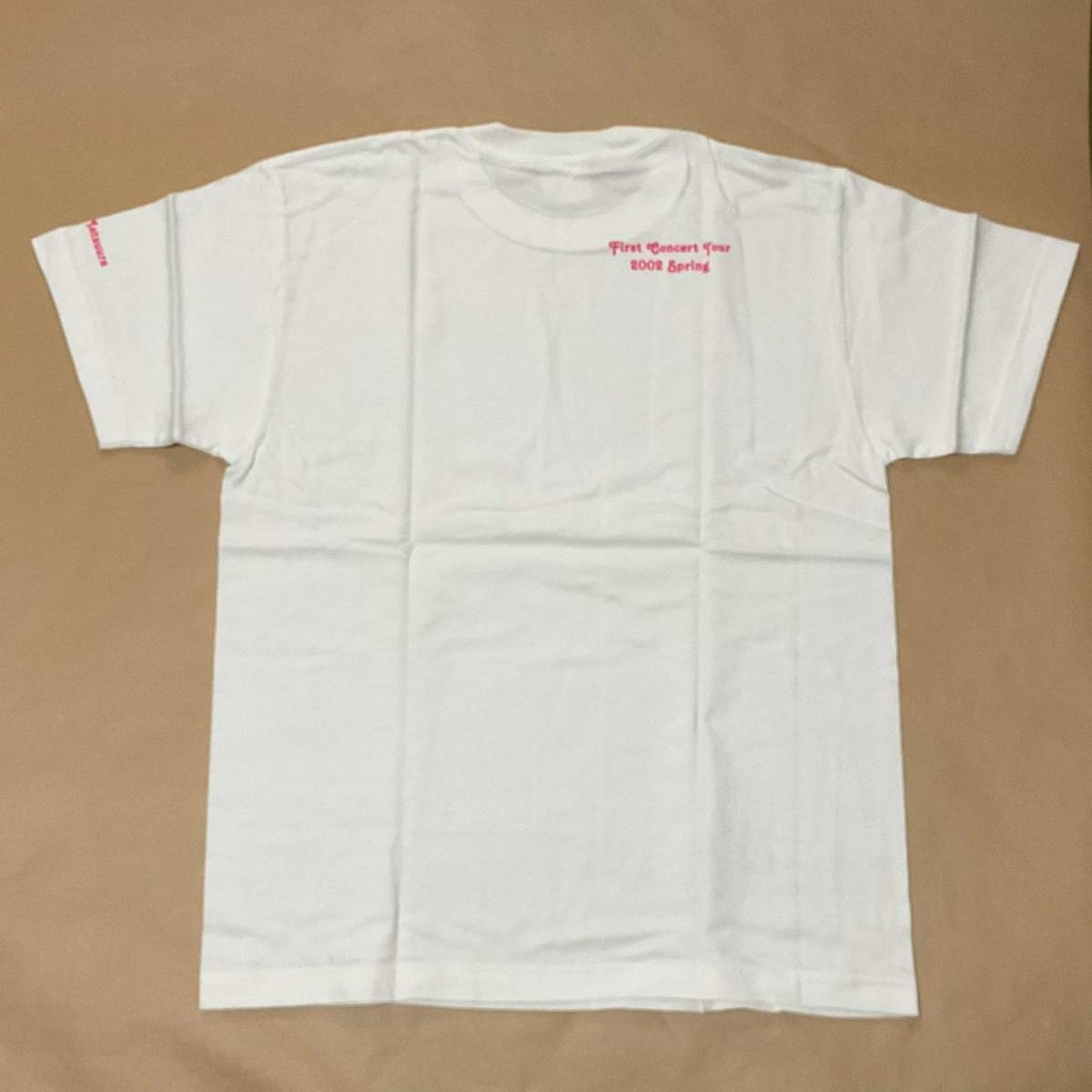 【松浦亜弥 Tシャツ】 あやや グッズ concert tour 2002 spring First Date Hello!Project ハロプロ 202_裏