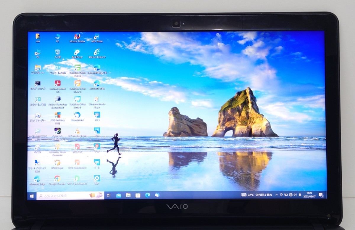 B02-086】 SONY VAIO Fit 15E mk2 ノートパソコン VJF152C11N ソニー