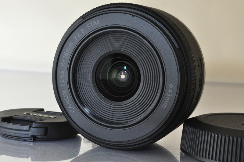 当季大流行 新品級 Canon キヤノン RF 16mm F2.8 STM Lens♪♪#1780EX