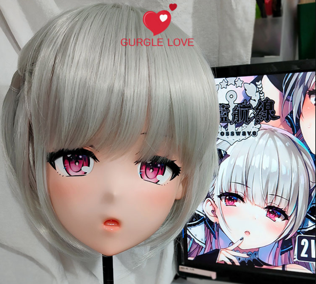 キエフ【アズールレーン】ハーフマスク カツラ/眼球付き ヘッド キエフ【アズールレーン】ハーフマスク カツラ/眼球付き ヘッド