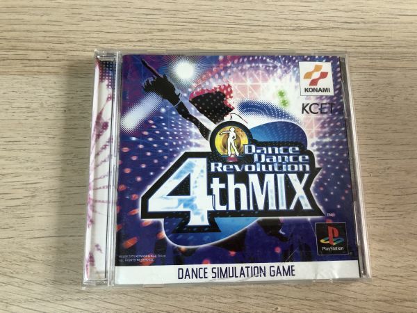 PS1 ソフト ダンス ダンス レボリューション フォース ミックス Dance Dance Revolution 4th MIX 【管理 14744】【B】_画像1