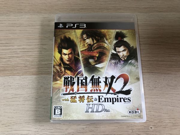 PS3 ソフト 戦国無双2 with 猛将伝  Empires HD Version 【管理 14667】【B】 