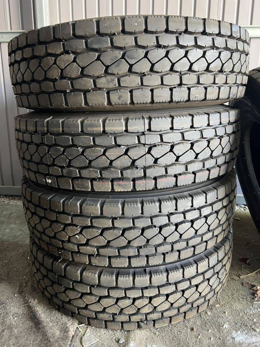 □送料無料□ 新車外し イボ付き ブリヂストン 225/80R17.5 123/122L