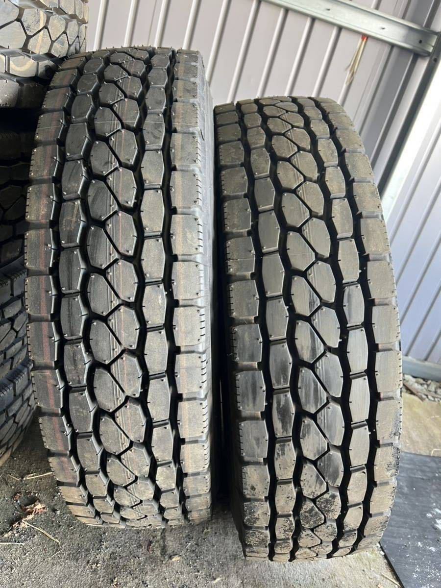 □送料無料□ 新車外し イボ付き ブリヂストン 225/80R17.5 123/122L