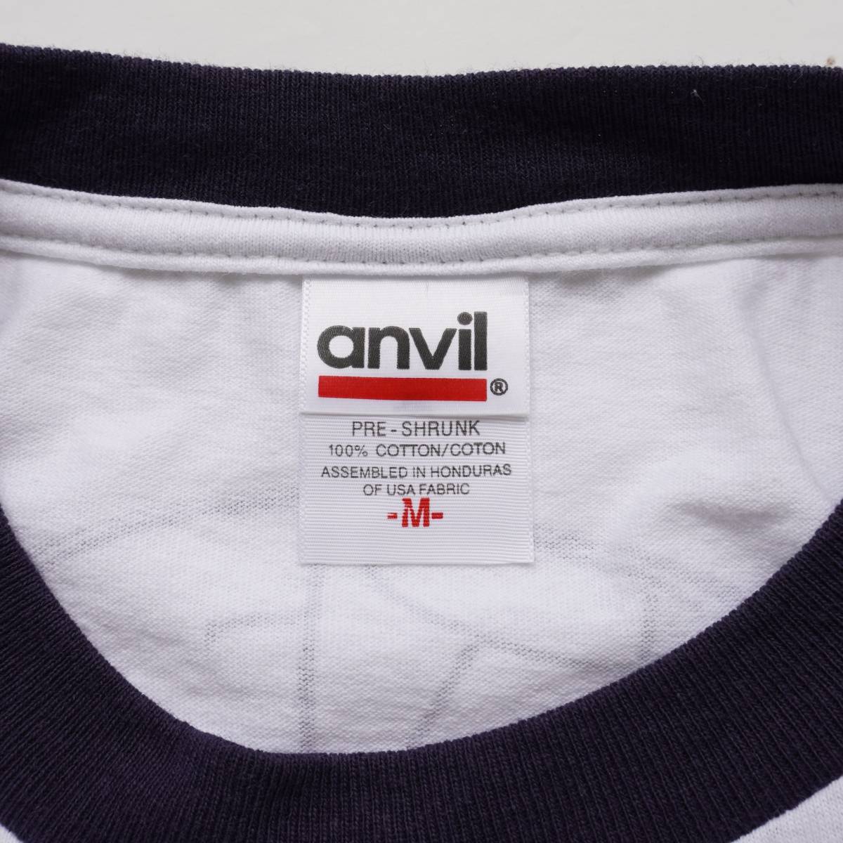 anvil T-Shirts 1990s M T174 アンビル リンガーTシャツ 1990年代_画像7