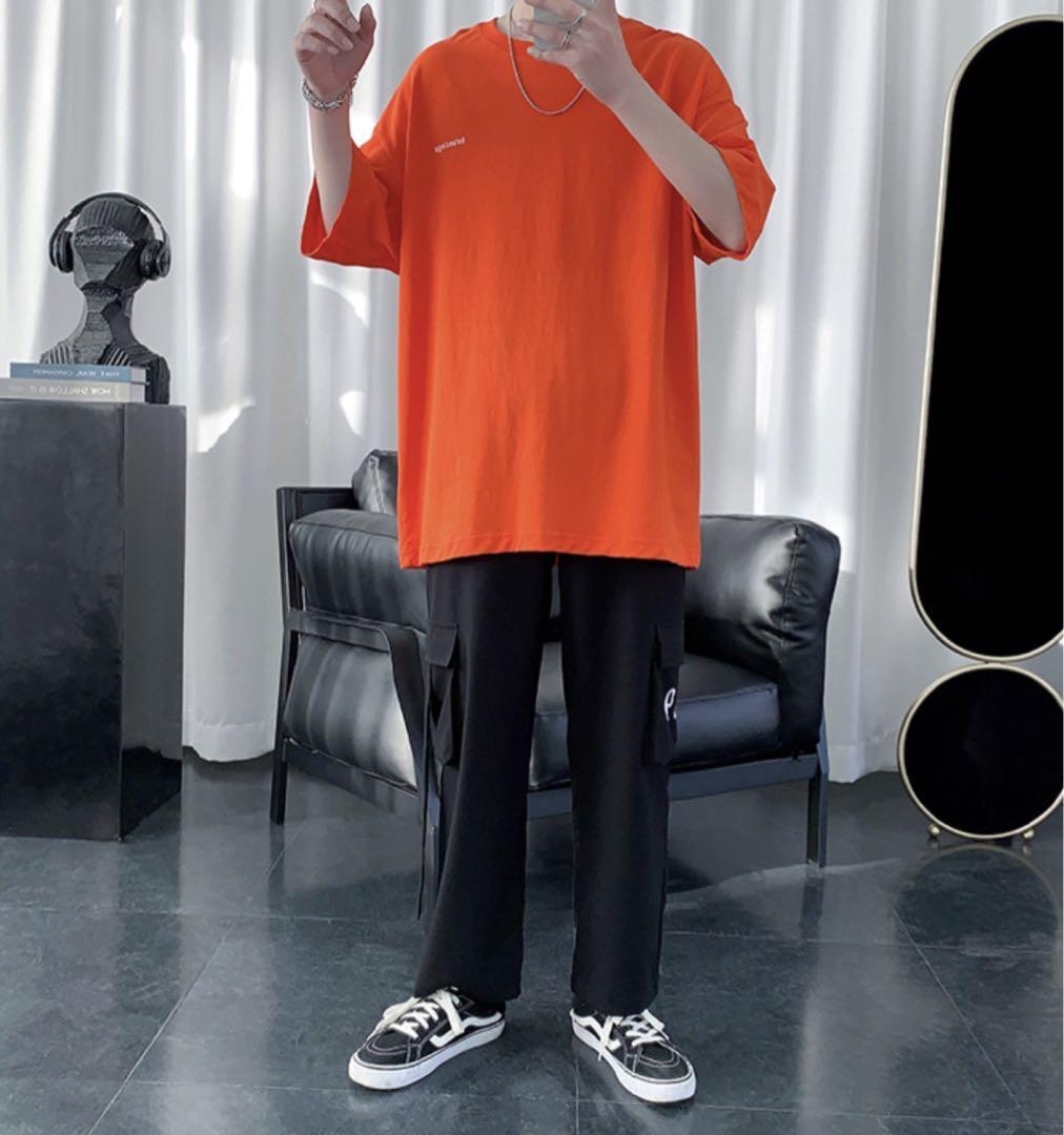 シンプル ワンポイント 半袖 Tシャツ Ｌ グレー ユニセックス 新品未使用