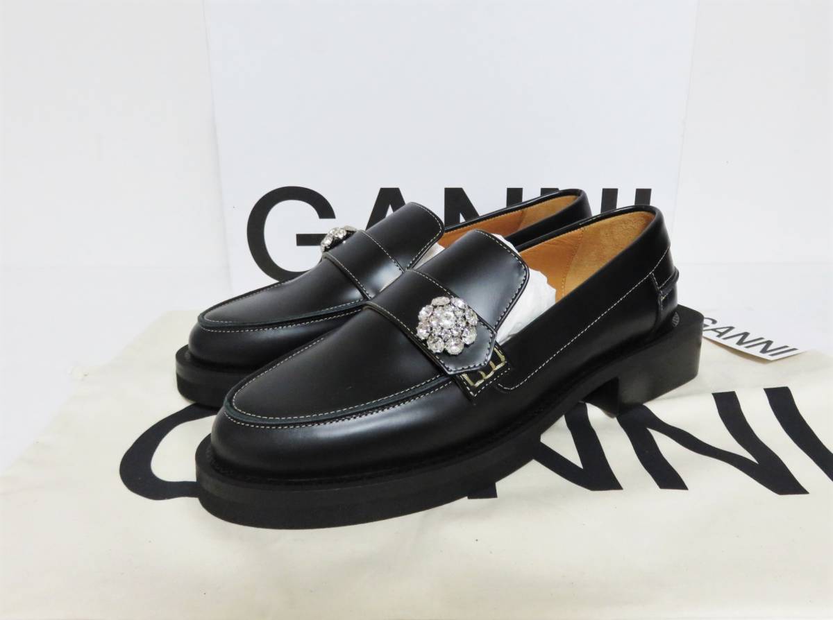 男性に人気! 送料無料 定価6万 新品 GANNI ビジュー トリム