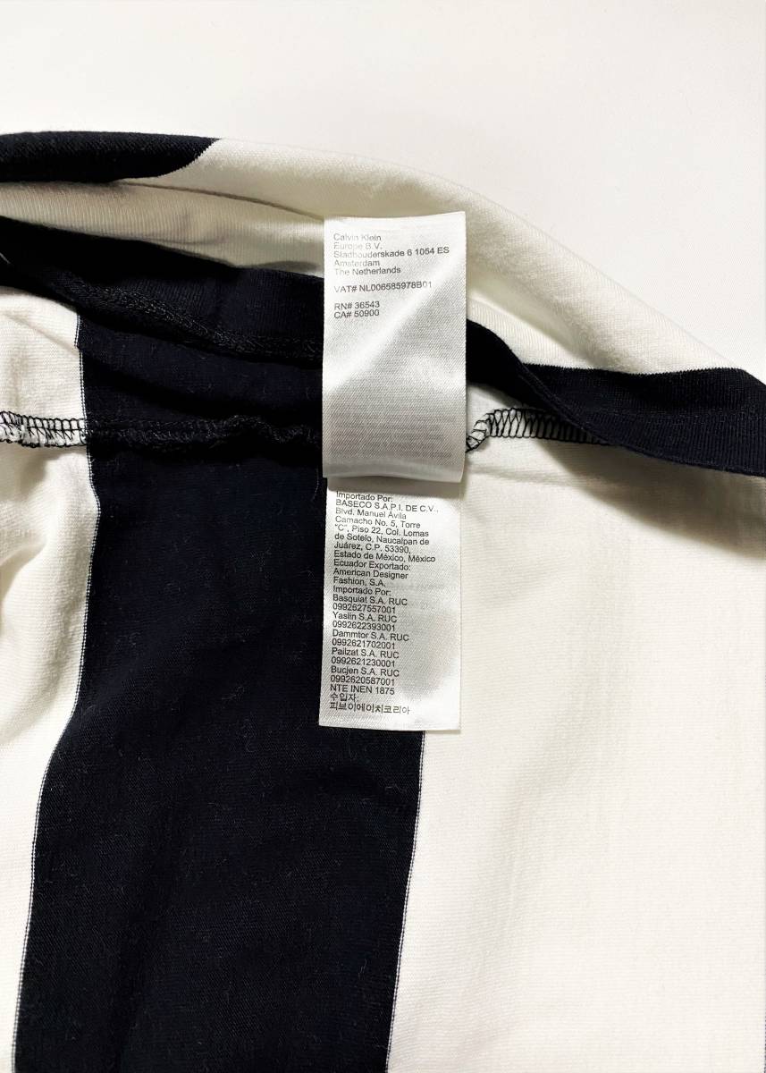 Calvin Klein Jeans カルバンクライン ボーダーTシャツ Mサイズ_画像8