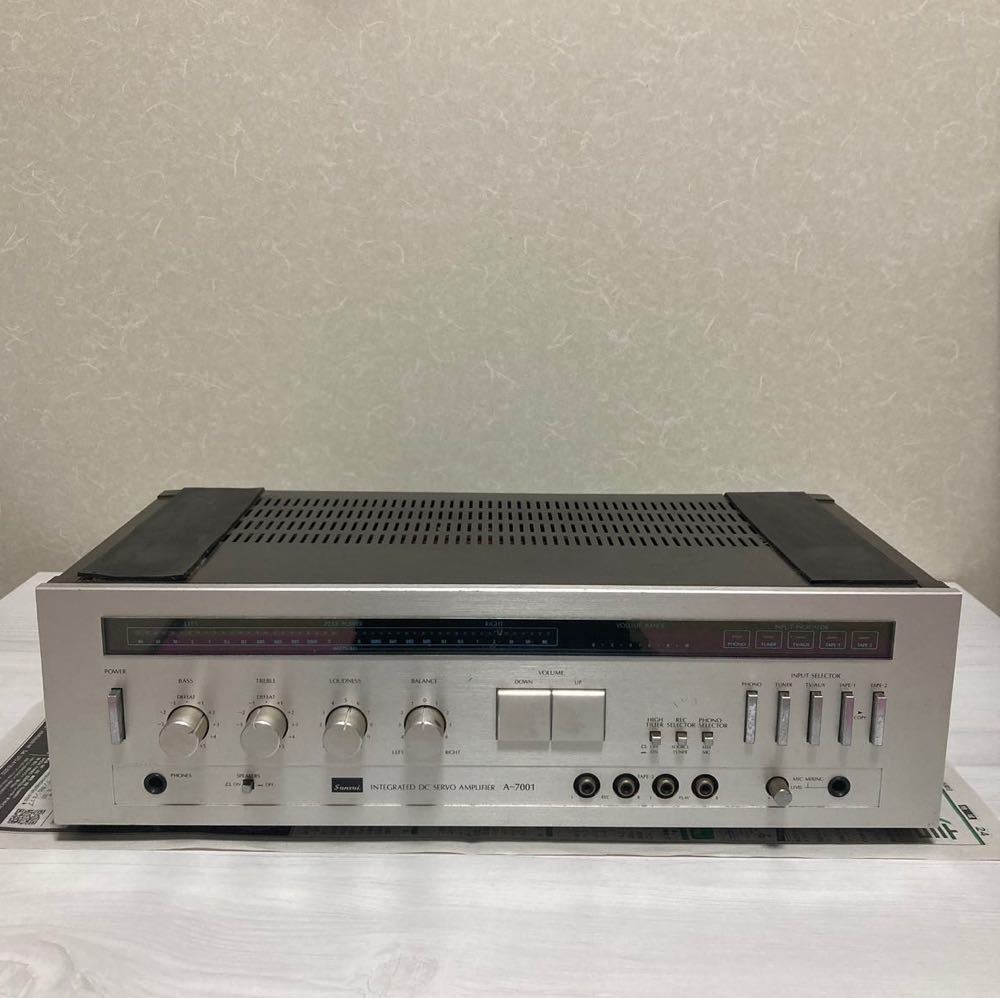 Yahoo!オークション - 【ジャンク】SANSUI A-7001 プリメイン Yahoo!オークション - 【ジャンク】SANSUI A-7001 プリメイン