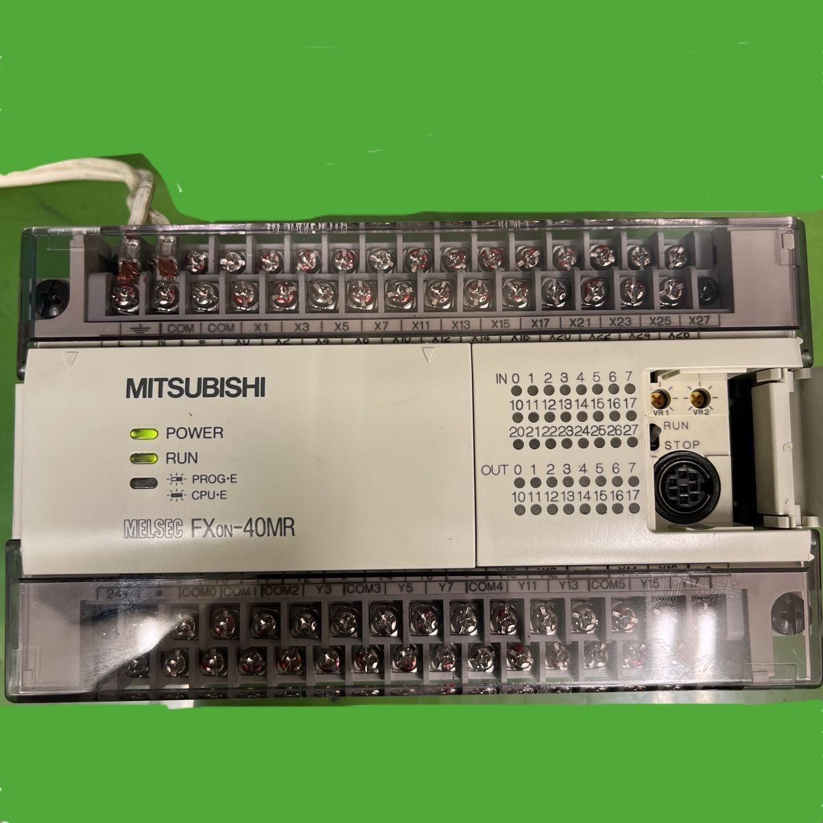 電源通電確認済み】MITSUBISHI 三菱電機 シーケンサー FX0N-40MR 電源通電確認済み】MITSUBISHI 三菱電機 シーケンサー FX0N-40MR