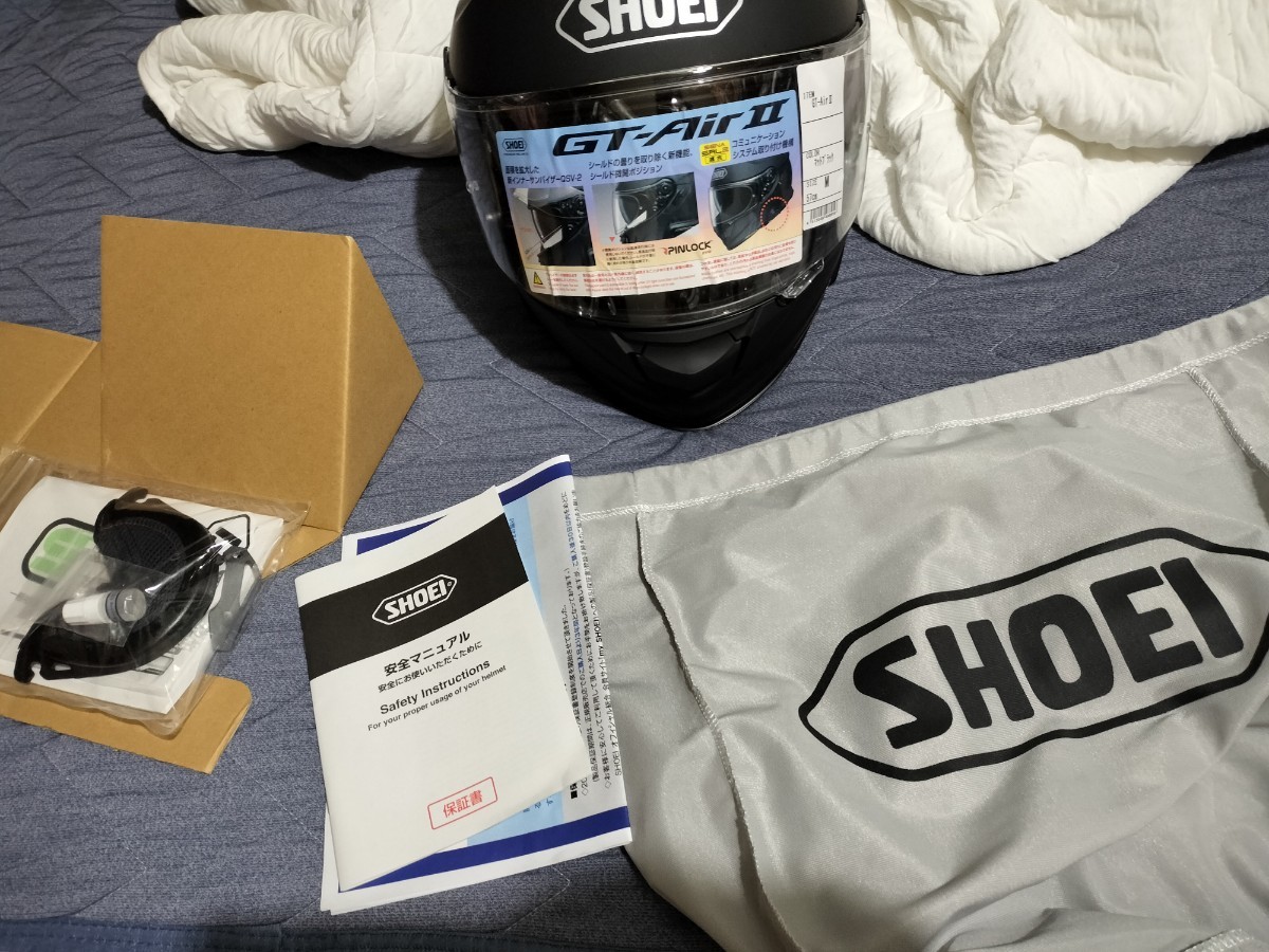 2023年製造】SHOEI GT-Air2 Mサイズ インナーバイザー付き バイク用