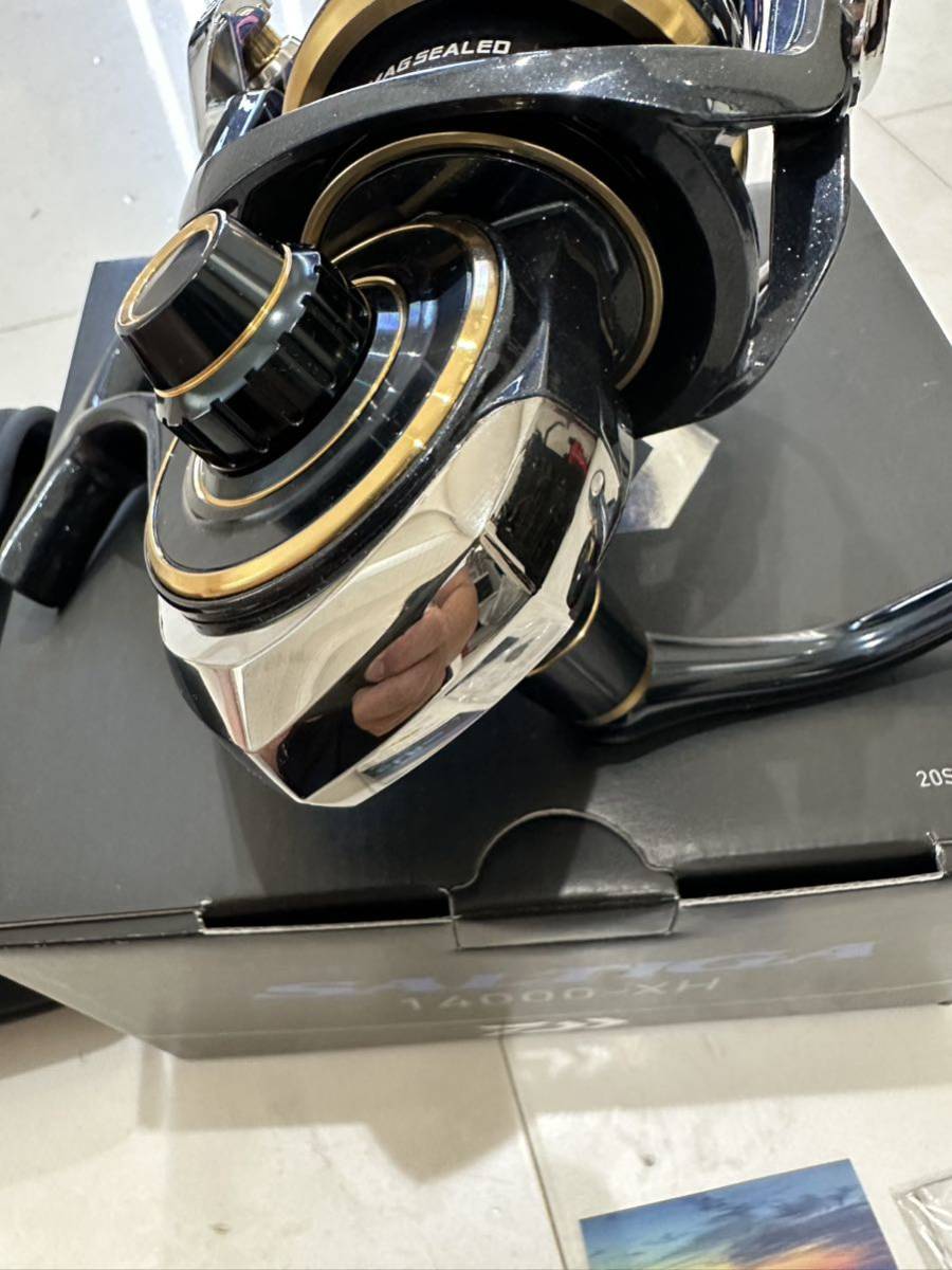 極美品 ダイワ 20ソルティガ 14000-XH 船内持地込み サブダックル