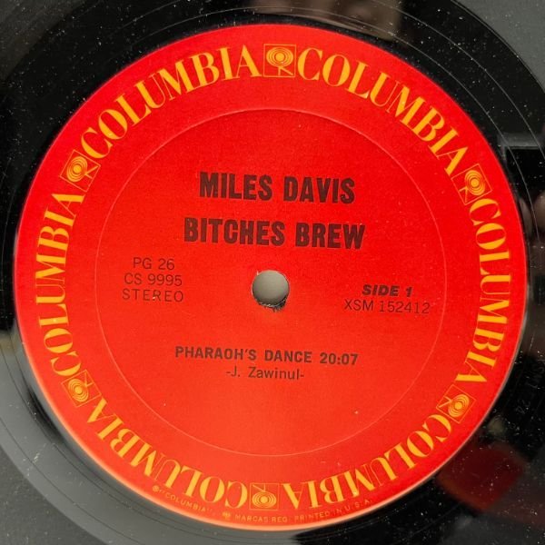 良好盤!! 2LP 米初期プレス MILES DAVIS Bitches Brew ('70 Columbia) オリジナルスタンパーXSM マイルス・デイビス／ビッチェズ・ブリュー_画像4