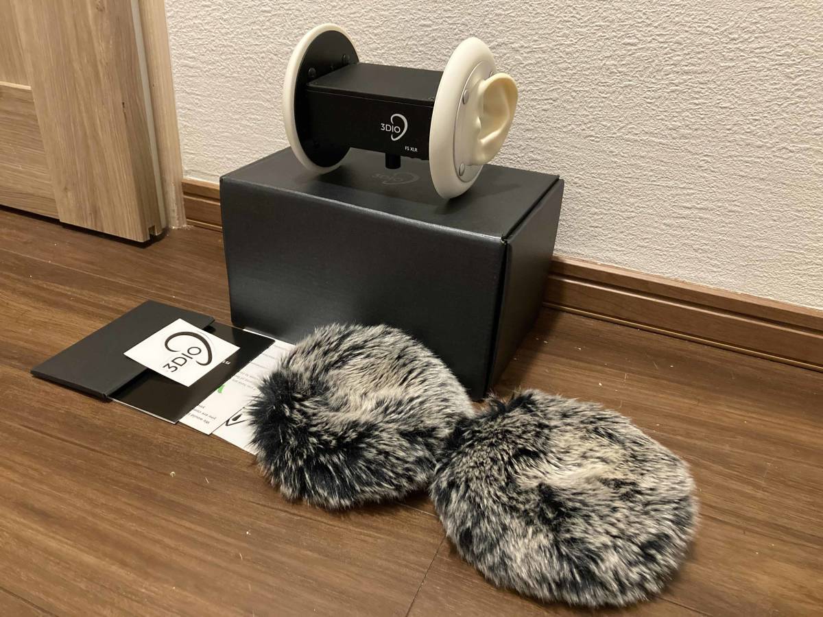 3DIO Free Space FS XLR バイノーラル録音用マイク コンデンサーマイク