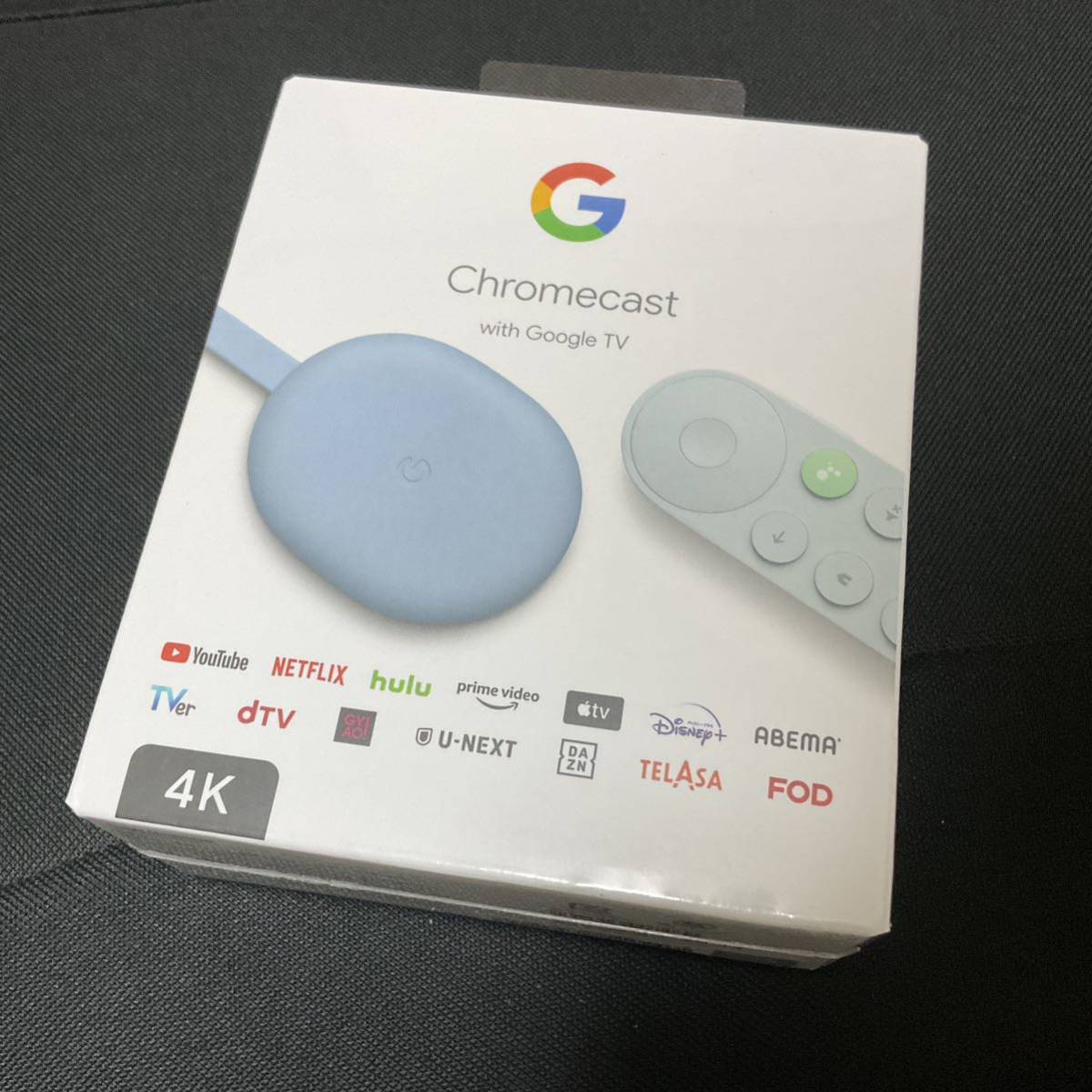 新品・未開封】 Google Chromecast with Google TV 4K SKY グーグル クロームキャスト スカイ  【匿名配送】｜PayPayフリマ