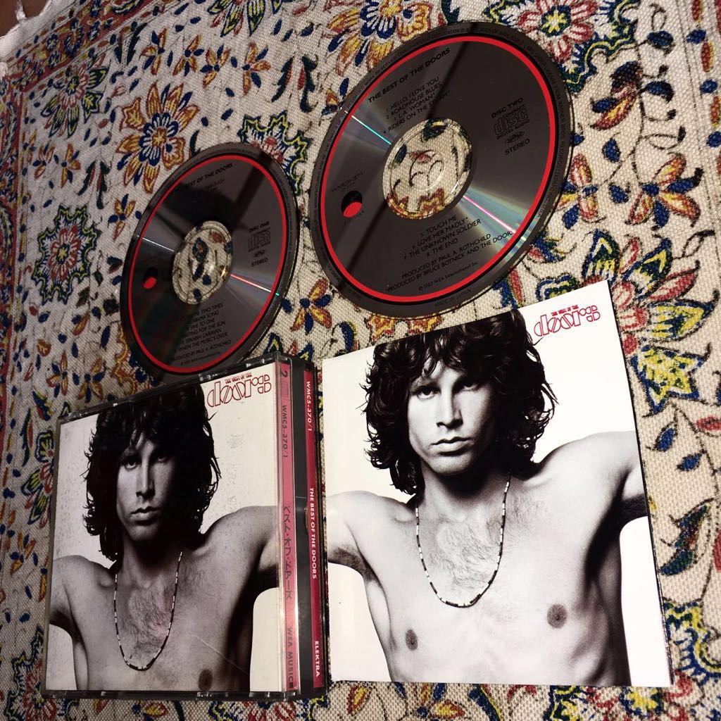 2 листов комплект CD/ дверь z/THE DOORS/ лучший *ob* дверь z/ Jim *molison/ носорог ketelik/ цветок &hipi-* Movement времена /2CD дверь z