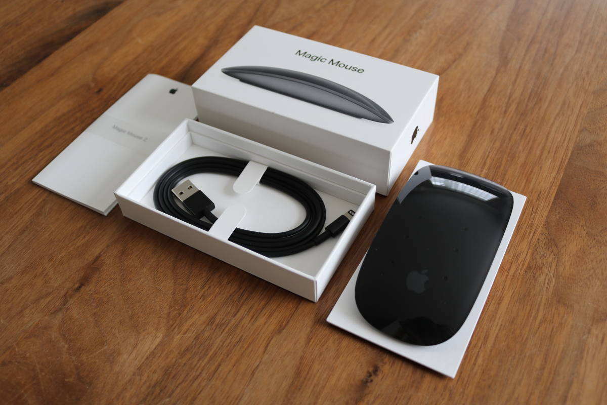 程度良好/稀少] Apple Magic Mouse 2 スペースグレイ Wireless Model