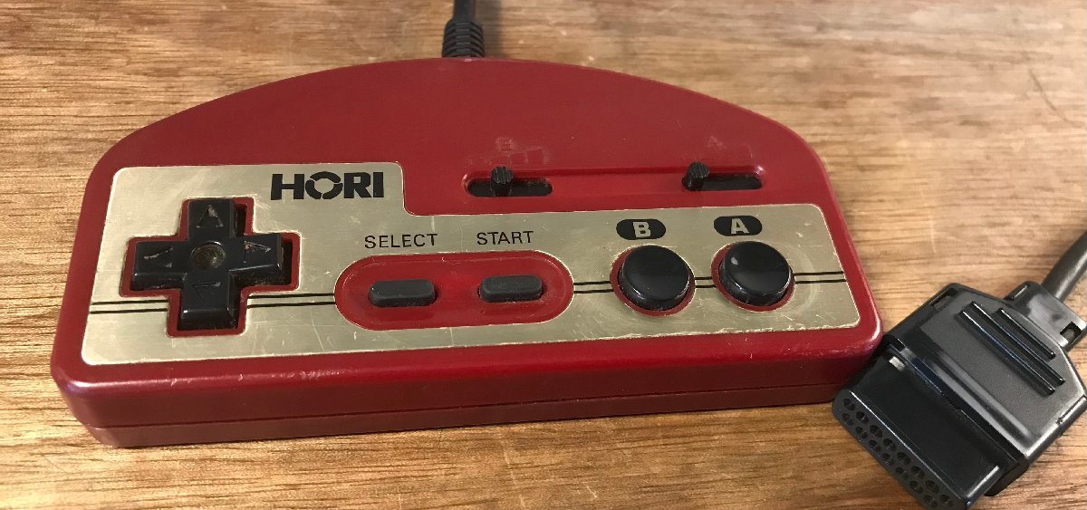 SS-613# including carriage # Hori HORI ELECTRIC Famicom controller game made in Japan home use antique retro 105g* junk treatment /.AT.