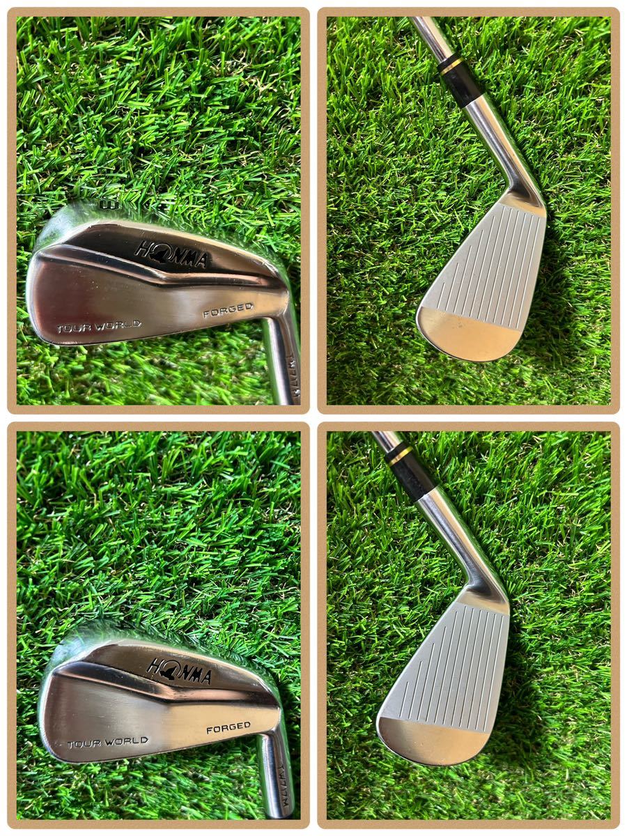 人気ホンマHONMA 717M FORGED マッスルバックアイアン8本セット