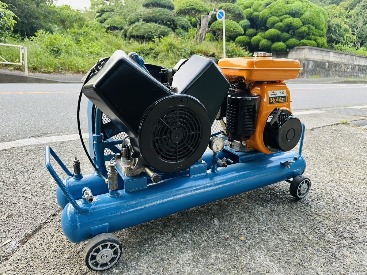 岩田塗装機 IWATA 】エンジン式コンプレッサー SUE-222P ロビン