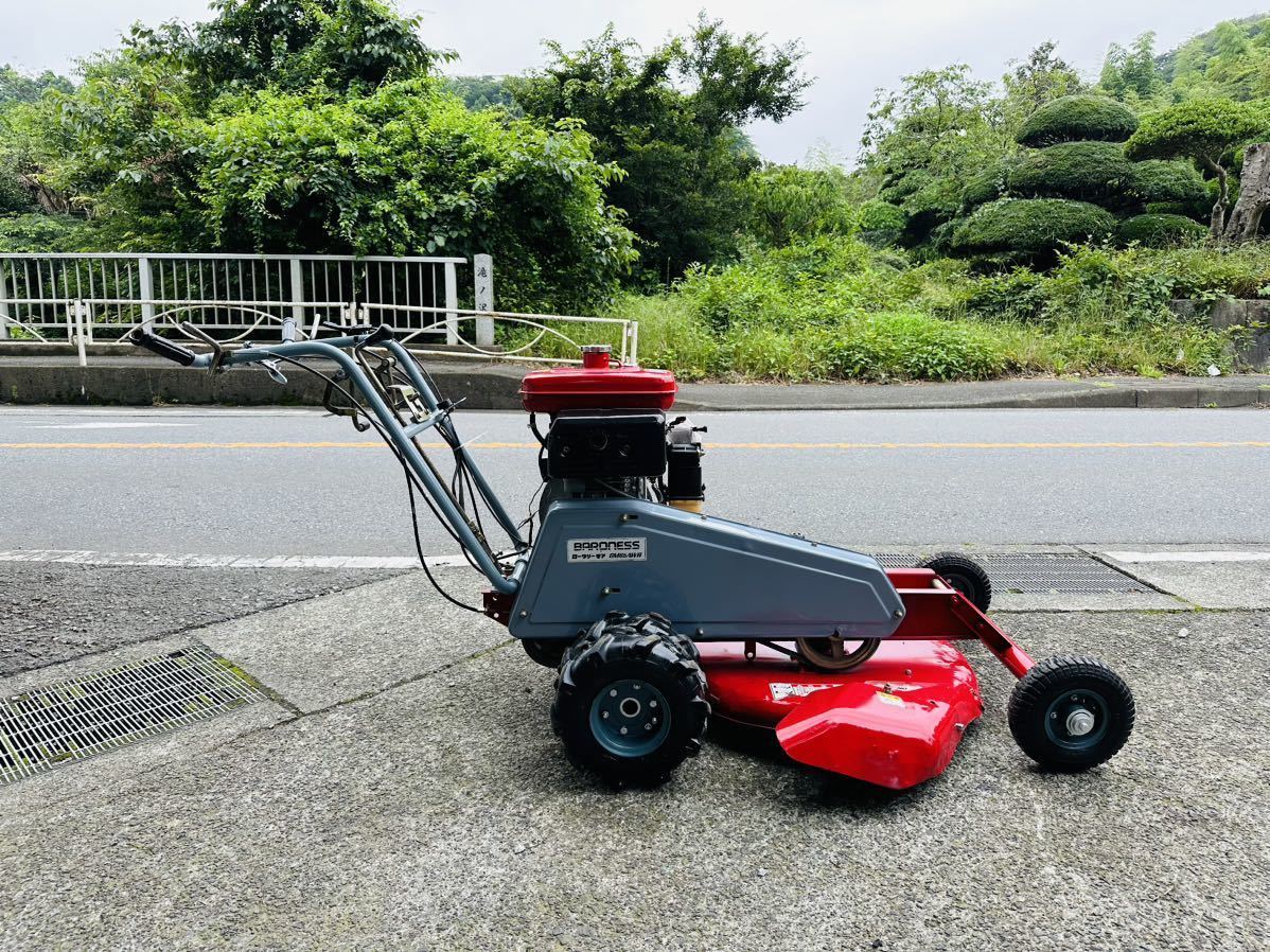 ヤフオク! バロネス 共栄社 草刈り機 自走ロータリー
